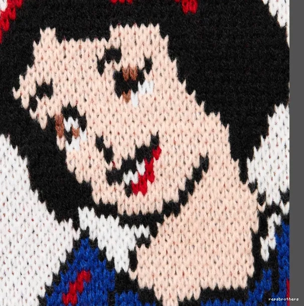 24FW SNOW Sweater Snow WHITE SWEATER White 0828
